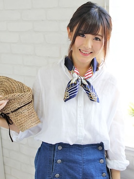 「マリン」｜LALABoutiqueさん（レディース・160cm）の春コーディネート