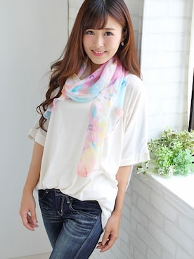 「LALA（ララ）のアイテム」を使った、LALABoutiqueさん（レディース・160cm）の春コーディネート