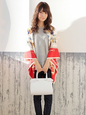 「LALA（ララ）のアイテム」を使った、LALABoutiqueさん（レディース・160cm）の春コーディネート