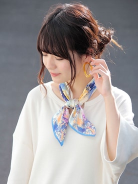 「LALA（ララ）のアイテム」を使った、LALABoutiqueさん（レディース・160cm）の春コーディネート