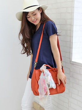 「LALA（ララ）のアイテム」を使った、LALABoutiqueさん（レディース・160cm）の春コーディネート