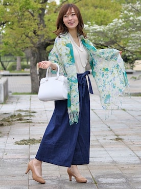 「LALA（ララ）のアイテム」を使った、LALABoutiqueさん（レディース・160cm）の春コーディネート