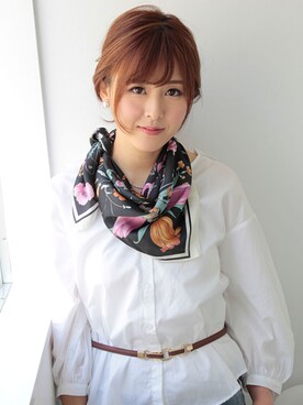 「LALA（ララ）のアイテム」を使った、LALABoutiqueさん（レディース・160cm）の春コーディネート