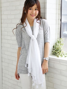 「LALA（ララ）のアイテム」を使った、LALABoutiqueさん（レディース・160cm）の夏コーディネート