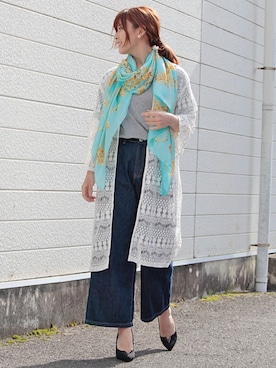 「LALA（ララ）のアイテム」を使った、LALABoutiqueさん（レディース・160cm）の夏コーディネート