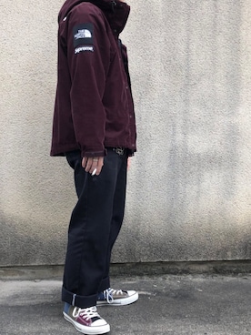 「Supreme （シュプリーム）のアイテム（ジャケット/アウター）」を使った、༅ ༂ ༕さん（メンズ・165cm）の秋コーディネート