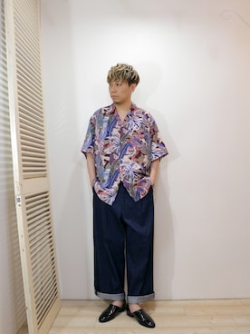 「ルーズフィット」｜ReTrickさん（メンズ・170cm）の春コーディネート