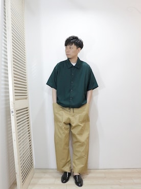 「スピンドル」｜ReTrickさん（メンズ・170cm）の夏コーディネート