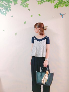 YOU♡さん（レディース・153cm）の夏コーディネート