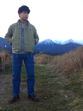 くっしーさん（メンズ・168cm）の冬コーディネート