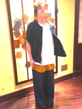 「N.HOOLYWOOD」｜「アイテム（その他トップス）」を使った、東こをいちさん（メンズ・170cm）の夏コーディネート