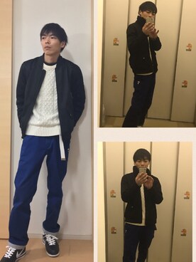 「THE CASUAL（カジュアル）のアイテム（その他）」を使った、sprayさん（メンズ・169cm）の冬コーディネート
