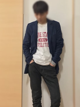 「improves（インプローブス）のアイテム（テーラードジャケット）」を使った、sprayさん（メンズ・169cm）の春コーディネート