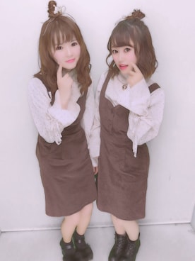 Aさん（レディース・153cm）の冬コーディネート