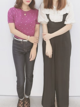 Aさん（レディース・153cm）の秋コーディネート