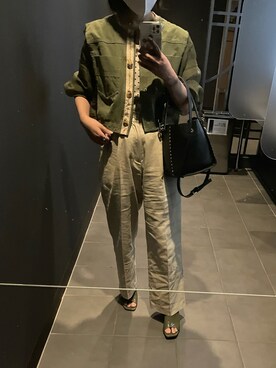 Aさん（レディース・154cm）の春コーディネート