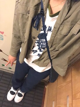 智の捷さん（レディース・161cm）の春コーディネート