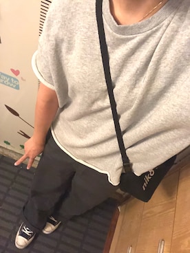 「Kastane（カスタネ）のアイテム（チノパンツ）」を使った、智の捷さん（レディース・161cm）の春コーディネート