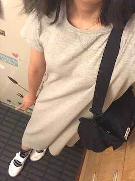 「Factor=（ファクターイコール）のアイテム（ワンピース/ドレス）」を使った、智の捷さん（レディース・161cm）の春コーディネート