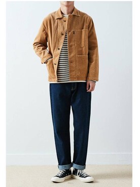 「日系風格」｜南顾さん（メンズ・177cm）の春コーディネート