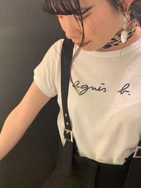 「SENSE OF PLACE by URBAN RESEARCH（センスオブプレイスバイアーバンリサーチ）のアイテム（つなぎ/オールインワン）」を使った、momoさん（レディース・165cm）の夏コーディネート