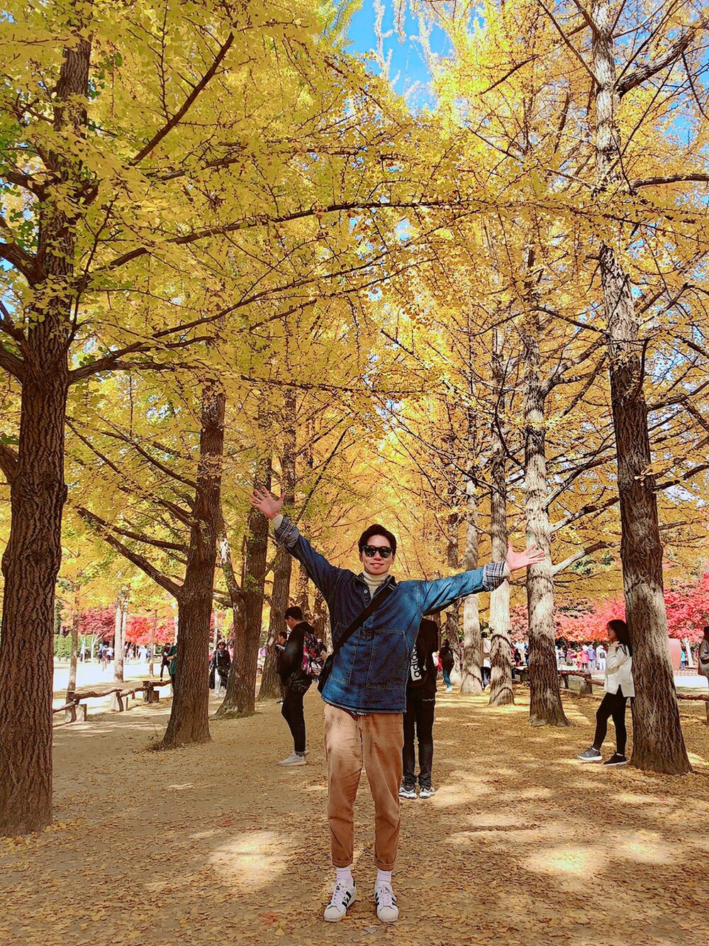 「Ray-Banのアイテム（サングラス、ブラック系）」を使った、Damianwizさん（メンズ・177cm）の冬コーディネートの1枚目の写真