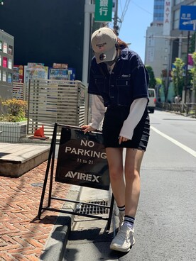 「ステッチ」｜Mizukiさん（レディース・171cm・10代）の春コーディネート