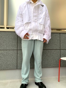 「superNova.（スーパーノヴァ）のアイテム（トップス）」を使った、SUNさん（メンズ・170cm）の春コーディネート