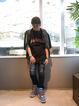 「Kingのアイテム」を使った、Koutaro Makitaさん（メンズ・170cm）の春コーディネート