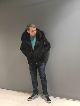 Koutaro Makitaさん（メンズ・170cm）の秋コーディネート