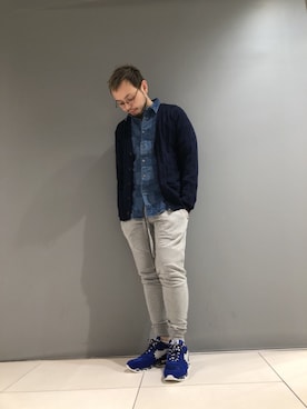 Koutaro Makitaさん（メンズ・170cm）の冬コーディネート