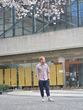 Koutaro Makitaさん（メンズ・170cm）の春コーディネート