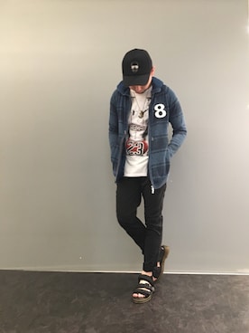 Koutaro Makitaさん（メンズ・170cm）の春コーディネート