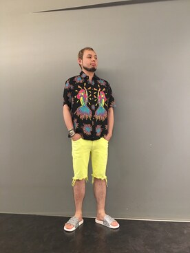 Koutaro Makitaさん（メンズ・170cm）の夏コーディネート