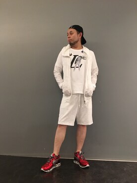 Koutaro Makitaさん（メンズ・170cm）の夏コーディネート