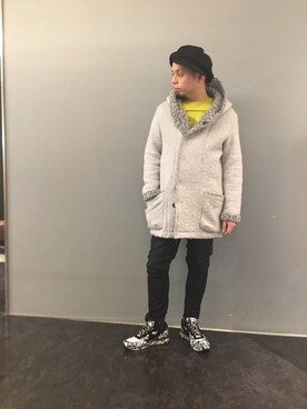 「roar（ロアー）のアイテム（ジャケット/アウター）」を使った、Koutaro Makitaさん（メンズ・170cm）の秋コーディネート