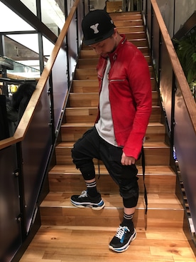 Koutaro Makitaさん（メンズ・170cm）の冬コーディネート