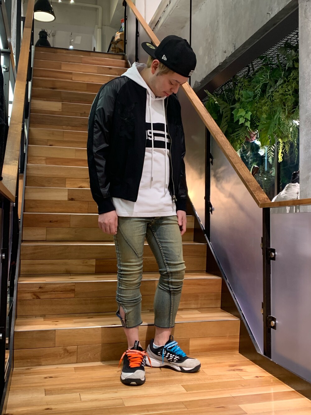 AKM（エイケイエム）の「LUXE163×GRAVIS KONA / 異素材コンビ