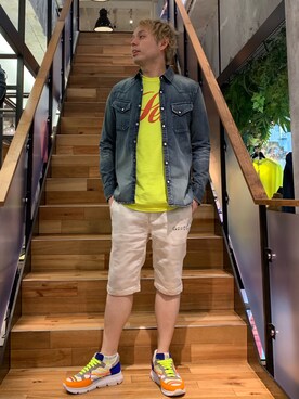 Koutaro Makitaさん（メンズ・170cm）の春コーディネート