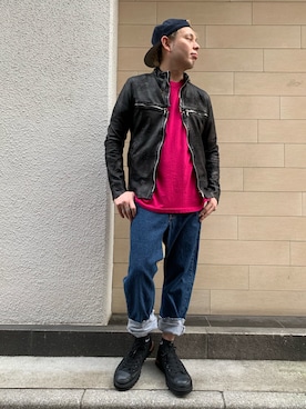 Koutaro Makitaさん（メンズ・170cm）の夏コーディネート