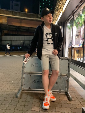 「TANTA（タンタ）のアイテム」を使った、Koutaro Makitaさん（メンズ・170cm）の夏コーディネート