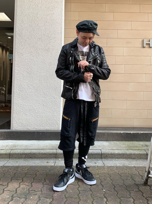 Koutaro Makita Royal Flash 上野 Nikeのスニーカーを使ったコーディネート Wear