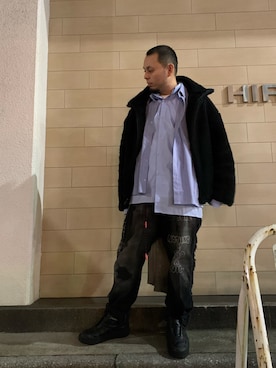 「BOW WOW（バウワウ）のアイテム（ブルゾン）」を使った、Koutaro Makitaさん（メンズ・168cm）の秋コーディネート