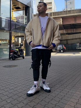 Koutaro Makitaさん（メンズ・168cm）の冬コーディネート