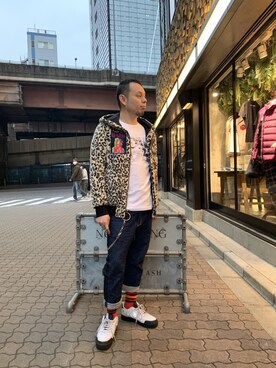 Koutaro Makitaさん（メンズ・168cm）の冬コーディネート