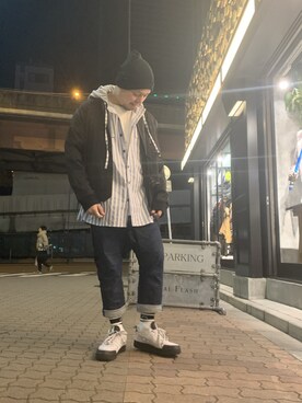 Koutaro Makitaさん（メンズ・168cm）の冬コーディネート