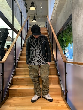 「RtA（アールティーエー）のアイテム」を使った、Koutaro Makitaさん（メンズ・168cm）の春コーディネート