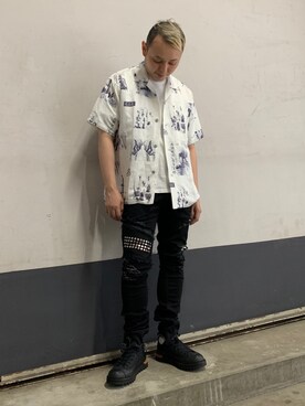 「Azuma.（アズマ）のアイテム」を使った、Koutaro Makitaさん（メンズ・168cm）の春コーディネート