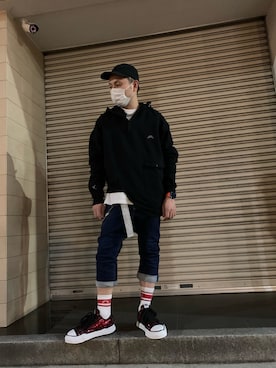 「A-COLD-WALL*（アコールドウォール）のアイテム（トップス）」を使った、Koutaro Makitaさん（メンズ・168cm）の夏コーディネート