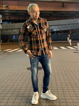 Koutaro Makitaさん（メンズ・168cm）の秋コーディネート